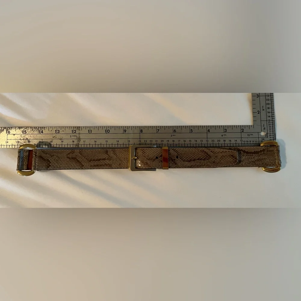 Genuine Python Belt - Picture 5 of 6